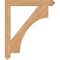 Ekena Millwork Westlake Arts & Crafts Smooth Bracket, Western Red Cedar, 3 1/2"W x 32"D x 38"H BKT04X32X38WTL03SWR - alternate 2